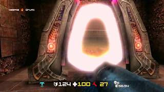 Quake 3 Arena Arcade \ Xbox 360 QIII Gameplay - Temple of Retribution