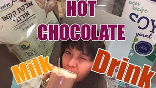 HOT CHOCOLATE MILK DRINK WITH MARSHMALLOWS #CREAMY #VEGAN