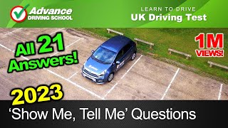 2020 ‘Show Me, Tell Me' Questions  |  UK Driving Test