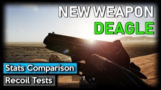 PUBG Guide: ► NEW WEAPON: Desert Eagle (Stats/Recoil Comparison)