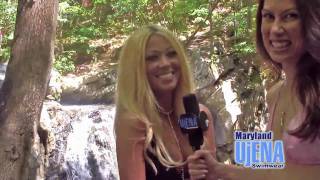 Bikini Waterfall Photoshoot - Model: Susan - Maryland Ujena