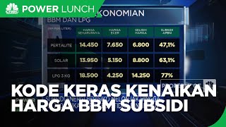 Kode Keras Kenaikan Harga BBM Subsidi