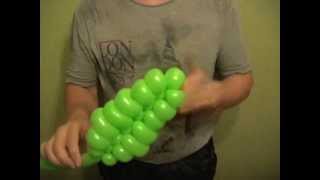 Листок из шаров ШДМ s260 Leaf of balloons Twisting