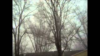 50 to 60 m p h  Wind Gusts with Snow 1-16-2014