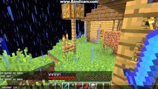 minecraft карта экстримальное выживание 2 серия (библиотека и смерти)