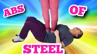 Abs Of Steel Challenge !! *PAINFUL*