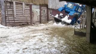 Самовытаскиватель на Т-40. Почти лебёдка