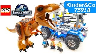 Охота на Тираннозавра Лили. Аналог 75918 Лего Охота на Ти-рекса LEGO Мир Юрского периода
