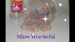 DIY Slime à paillettes - Wonderful - Très facile à faire