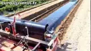 ENFOUISSEUR PLASTIQUEUSE EAM EUROAGRIMAT RSC145B PS14 COMPACT MORBIHAN MASSANO