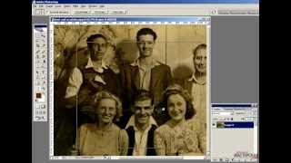 Учимся восстанавливать старые фотографии