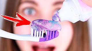 DIY - ГЭЛАКСИ ПАСТА СВОИМИ РУКАМИ! ЛАЙФХАК КАК СДЕЛАТЬ СВОИМИ РУКАМИ!