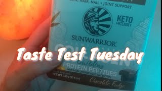 Sunwarrior Collagen Builder Review, Taste Test Tuesday