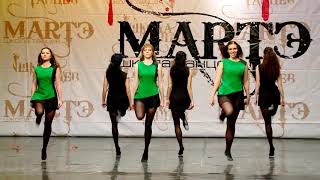 Narodnye tancy mira Irlandskiy tanec Reel v shkole tancev MARTYE 2013g