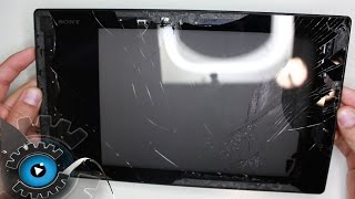Sony Xperia Z Tablet Glas Display Wechseln Tauschen Reparieren[Deutsch]