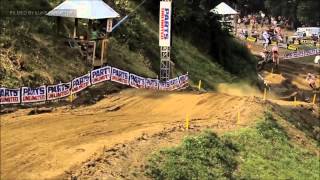 Differences Between a Football Player and a MX Rider - With Chad Reed Crash at Millville 2011