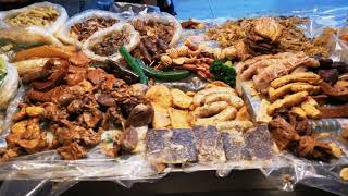 台灣街邊小吃-台中逢甲夜市2486辣脆腸Taiwan street snacks