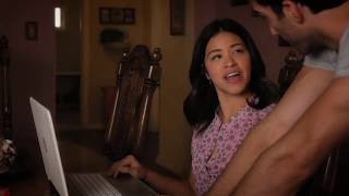 Jane the Virgin logoless l 4x11 l Jane pulls a muscle while making out with Raf