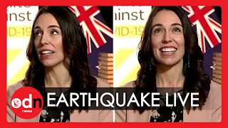 Earthquake Surprises New Zealand PM During Live Interview