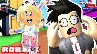 MI HERMANA JUEGA CONMIGO EN ROBLOX - MEEPCITY ツ