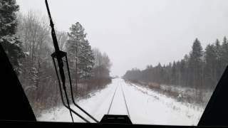 Станция Лелле, направление на Вильянди / Lelle station, direction to Viljandi / 2016