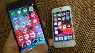 Работа iOS 13 beta 1 на iPhone SE