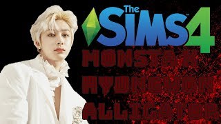 The Sims 4 (CAS): Monsta X's Hyungwon - Alligator