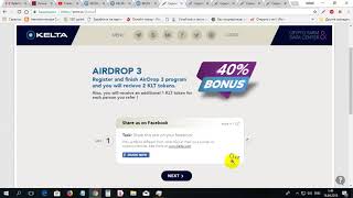 Как получить 5$ от KELTA бесплатно  ICO KELTA - отличный действующий бизнес