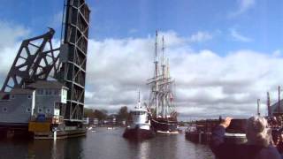 CHARLES W. MORGAN,Departs Mystic,CT,Part 1