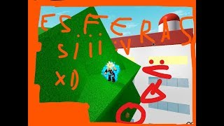 Como conseguir las esferas de dragon en (DRAGON BALL ULTIMATE WARRIORS) (ROBLOX)