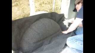 How to carpet a VW T5 wheel arch...