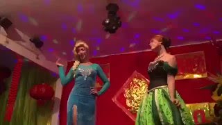 Frozen Fever Elsa e Ana - Um dia perfeito feito pra você