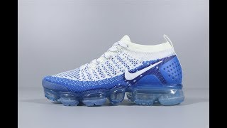 Nike Air Vapormax Flyknit 2.0 Blue White Sport Shoes FROM Robert