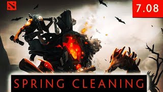 Dota 2 SPRING CLEANING 2018 Update - 7.08 Patch