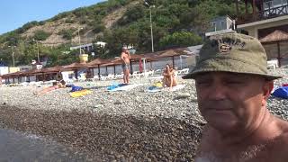 Новороссийск.Пляж,,Широкая Балка,,Кристальное Море.22/6/18