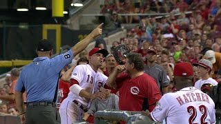 STL@CIN: Votto apologizes to fan, gifts signed ball
