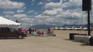 2009 Hill AFB Air Show - T-2 & MiG-15 Dog Fight