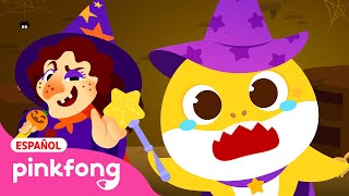 Familia Tiburón Desapareció | Poción Mágica de Halloween de Tiburón Bebé | Pinkfong Juego Infantil