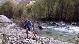 Trout fishing in Uzbekistan