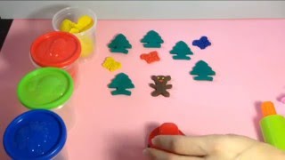 7.  Мишка косолапый Play Doh. Подлеки из пластилина. Развитие моторики