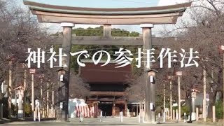 【高画質】初詣で使える!! 神社での参拝方法・作法 R¡i¡ / Worship etiquette at shrine