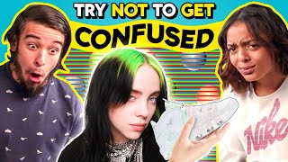 Teens React To Try Not To Get Confused Challenge (Optical Illusions)