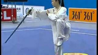 2010 ASIAN GAMES- Taiji  Wushu Jian (Sword)- CHAI FONG YING