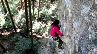 鳳来　バーニス　5.13a
