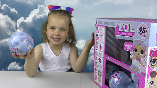 LOL Surprise Dolls. КОНКУРС для Детей. Куклы  ЛОЛ Сюрприз. Открываем первых 3 шара сюрприза.