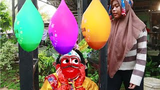 ONDEL ONDEL di BETUSIN BALON ISI SLIME BASI ????