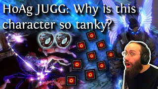 [Path of Exile] 3.9 Herald of Agony Juggernaut | Why is this character so tanky?