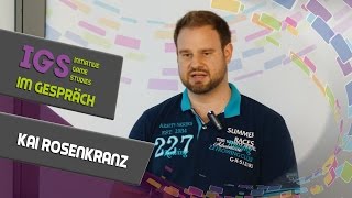 Thanks for Playing - IGS im Gespräch mit Kai Rosenkranz
