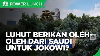 Luhut Berikan "Oleh-Oleh" dari Saudi untuk Jokowi