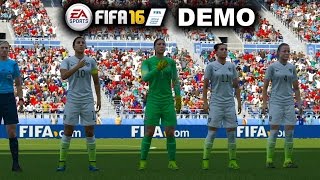 FIFA 16 demo #2 Женские сборные | Women's teams USA - Germany